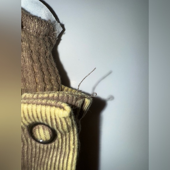 Zenana Pigment-dyed, Waffle-Knit, Long-Sleeve Henley Shirt Size Small Olive - Picture 2 of 8